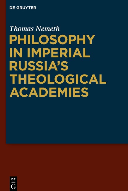 Philosophy in Imperial Russias Theological Academies