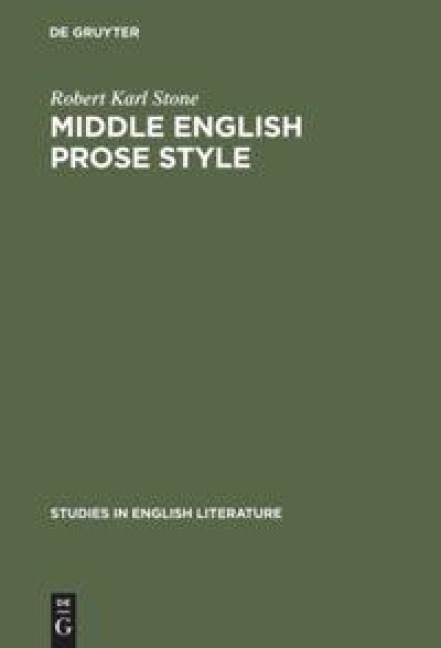 Middle English prose style: Margery Kempe and Julian of Norwich