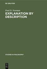 Explanation by description: An essay on historical methodology