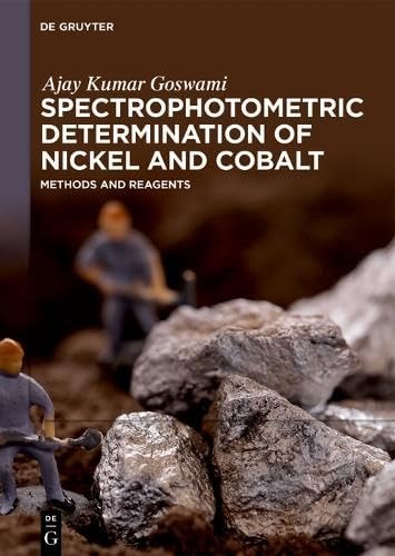 Spectrophotometric Determination of Nickel and Cobalt Methods and Reagents