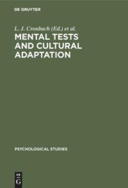 Mental tests and cultural adaptation