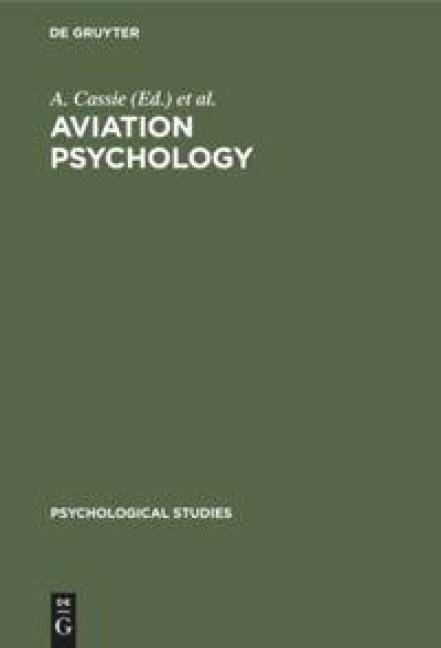 Aviation Psychology: Studies on Accident Liability Proficiency Criteria and Personnel Selection