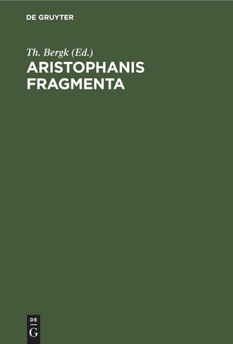 Aristophanis Fragmenta