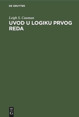 Uvod U Logiku Prvog Reda
