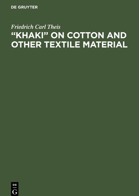 Khaki on cotton and other textile material