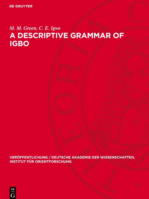 A Descriptive Grammar of Igbo