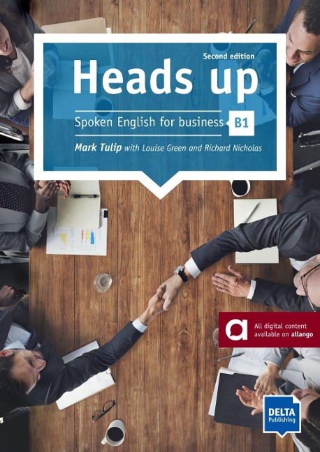 Heads up B1. Student's Book with audios online: Spoken English for business