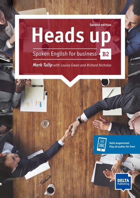Heads up B2. Student's Book with audios: Spoken English for business