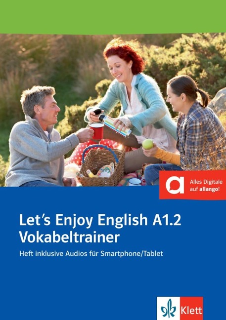 Lets Enjoy English A1.2: Englisch. Vokabeltrainer, Heft inklusive Audios