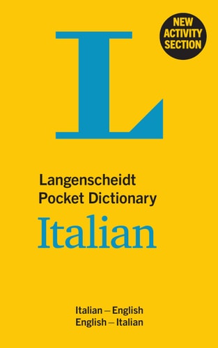 Langenscheidt Pocket Dictionary Italian Italian-English/English-Italian