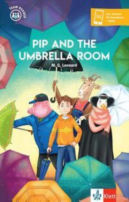Pip and the Umbrella Room: Lektüre mit herausnehmbarer Vokabelkarte, inkl. Hörbuch für Smartphone + Tablet