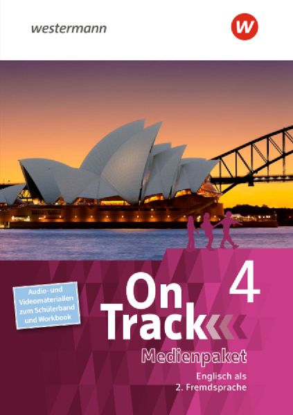 On Track 4. Medienpaket. Für Englisch als 2. Fremdsprache an Gymnasien: Alle Audio- und Videomaterialien zum Schulbuch und Workbook