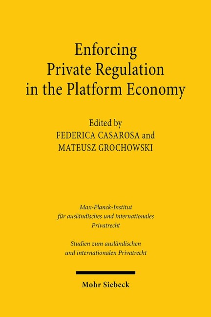 Enforcing Private Regulation in the Platform Economy
