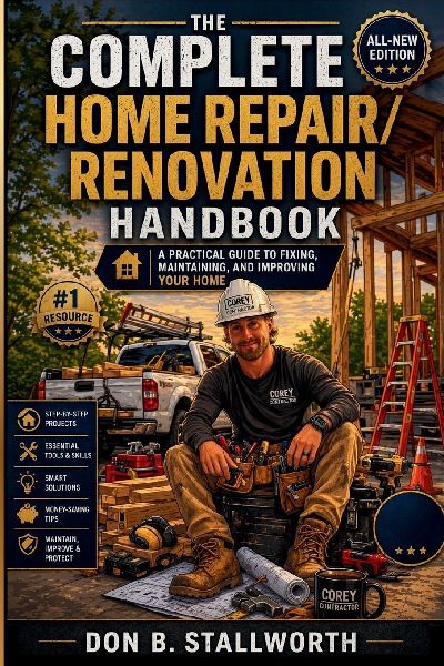 The Complete Home Repair and Renovation Handbook: A Practical Guide to Fixing, Maintaining, and Improving Your Home