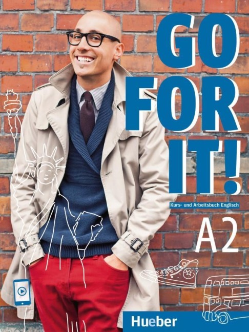 Go for it! A2: Englisch / Kursbuch + Arbeitsbuch mit Audios und Videos online