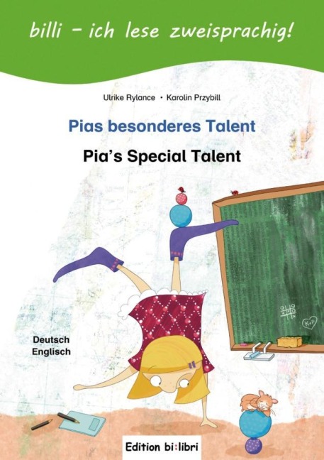 Pias besonderes Talent. Kinderbuch Deutsch-Englisch mit Leserätsel: Pias Special Talent