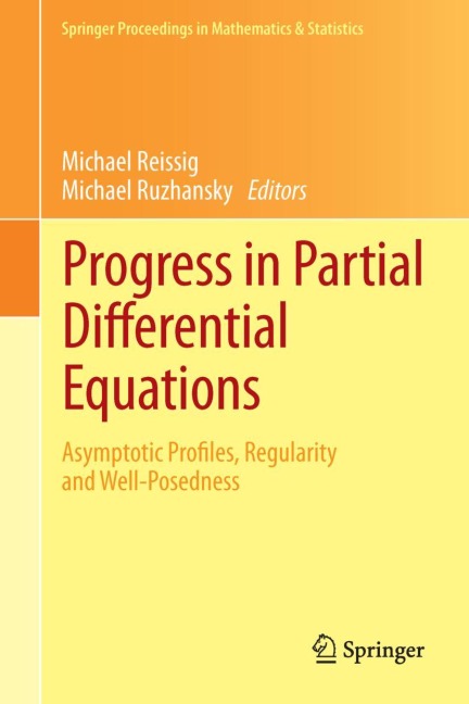Progress in Partial Differential Equations: Asymptotic Profiles, Regularity and Well-Posedness