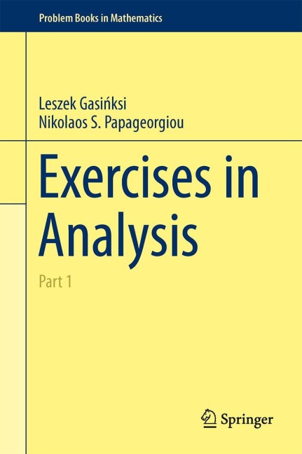 Exercises in Analysis: Part 1
