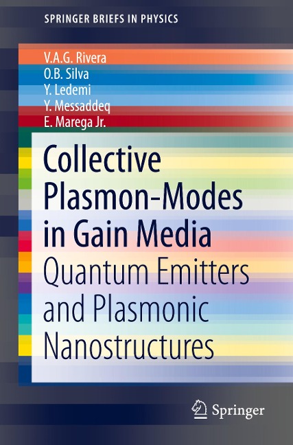 Collective Plasmon-Modes in Gain Media: Quantum Emitters and Plasmonic Nanostructures
