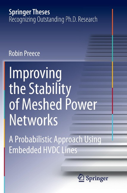 Improving the Stability of Meshed Power Networks: A Probabilistic Approach Using Embedded HVDC Lines
