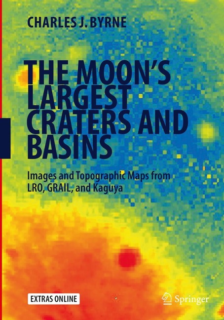 The Moons Largest Craters and Basins: Images and Topographic Maps from LRO, GRAIL, and Kaguya