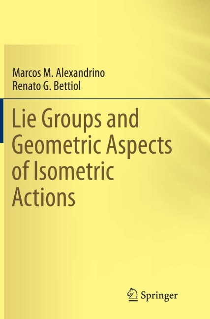 Lie Groups and Geometric Aspects of Isometric Actions