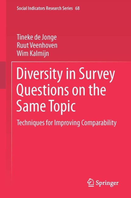Diversity in Survey Questions on the Same Topic: Techniques for Improving Comparability