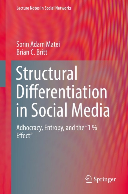 Structural Differentiation in Social Media: Adhocracy, Entropy, and the 1 % Effect