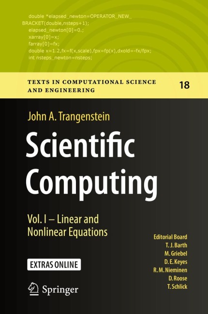 Scientific Computing: Vol. I - Linear and Nonlinear Equations