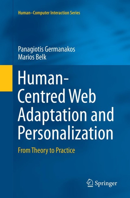 Human-Centred Web Adaptation and Personalization: From Theory to Practice