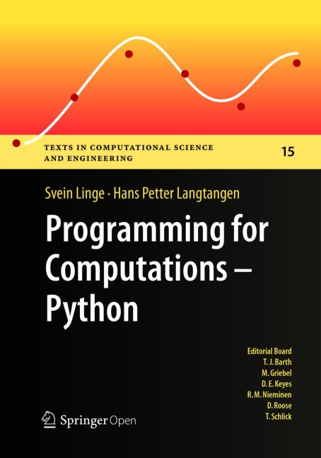 Programming for Computations - Python: A Gentle Introduction to Numerical Simulations with Python