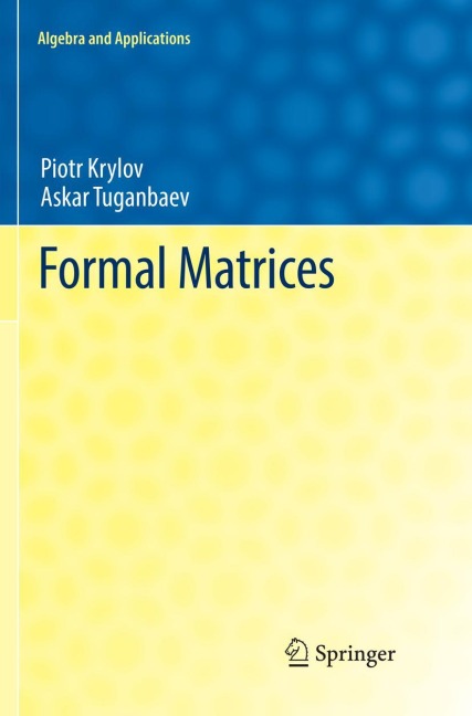 Formal Matrices