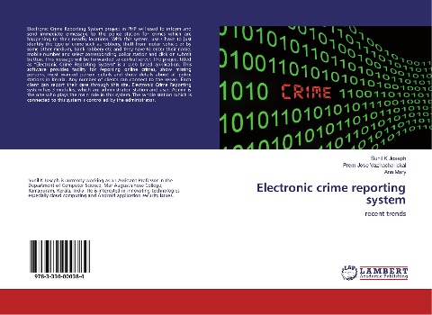 Electronic crime reporting system: recent trends