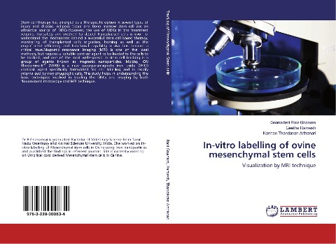 In-vitro labelling of ovine mesenchymal stem cells: Visualization by MRI technique