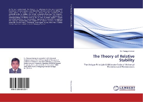 The Theory of Relative Stability: The Unique Principle & Ultimate Code of Universal Existence and Homeostasis
