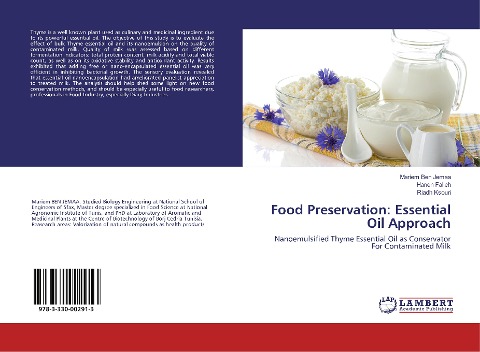 Food Preservation: Essential Oil Approach: Nanoemulsified Thyme Essential Oil as Conservator For Contaminated Milk
