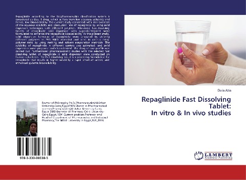 Repaglinide Fast Dissolving Tablet: In vitro & In vivo studies