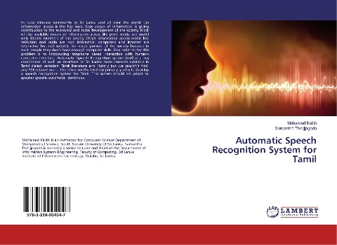 Automatic Speech Recognition System for Tamil