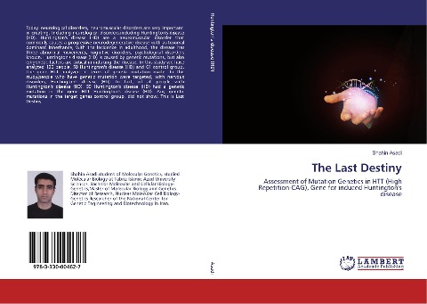 The Last Destiny: Assessment of Mutation Genetics in HTT (High Repetition-CAG), Gene for induced Huntingtons disease
