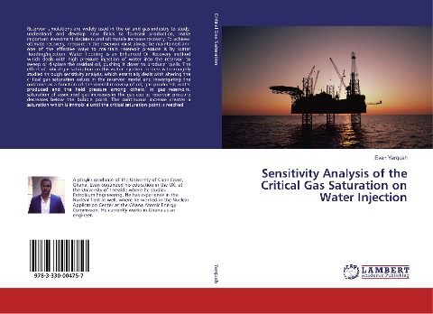 Sensitivity Analysis of the Critical Gas Saturation on Water Injection