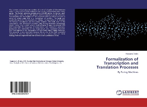 Formalization of Transcription and Translation Processes: By Turing Machines