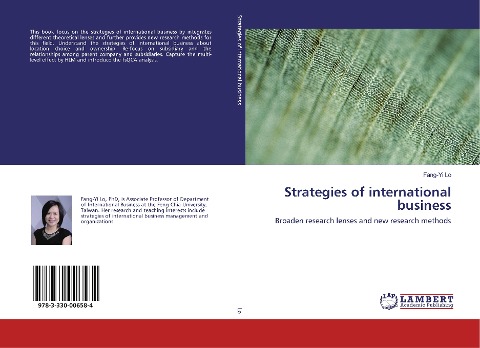 Strategies of international business: Broaden research lenses and new research methods