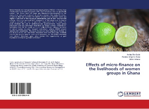 Effects of micro-finance on the livelihoods of women groups in Ghana