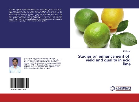 Studies on enhancement of yield and quality in acid lime