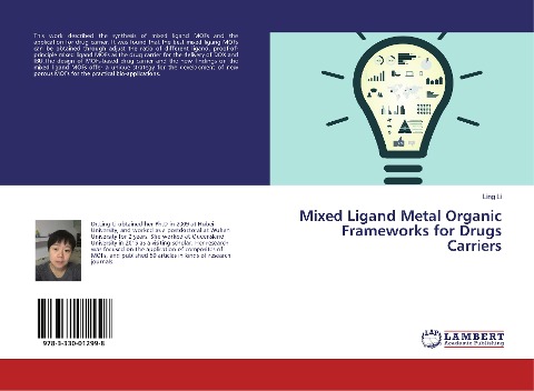 Mixed Ligand Metal Organic Frameworks for Drugs Carriers