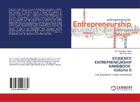STUDENTS ENTREPRENEURSHIP HANDBOOK Volume II: (For Students in Tertiary Institutions)