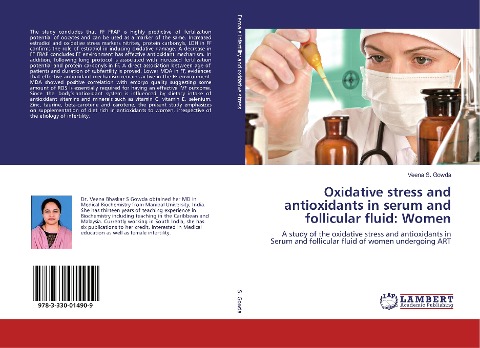 Oxidative stress and antioxidants in serum and follicular fluid: Women: A study of the oxidative stress and antioxidants in Serum and follicular fluid of women undergoing ART