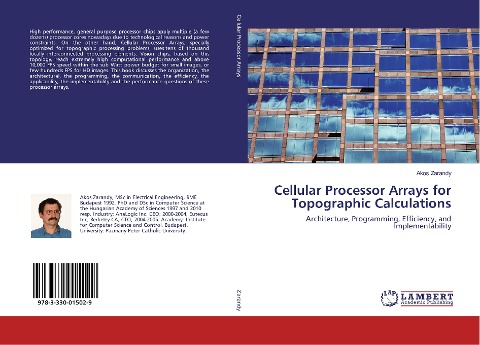 Cellular Processor Arrays for Topographic Calculations: Architecture, Programming, Efficiency, and Implementability