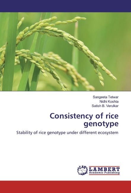 Consistency of rice genotype: Stability of rice genotype under different ecosystem