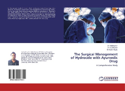 The Surgical Management of Hydrocele with Ayurvedic Drug: A Comprehensive Study